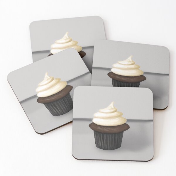 Item preview, Chocolate and Vanilla Cupcake painting  designed and sold by Kerri  Leath.