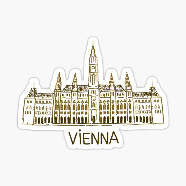 Vienna Austria Sticker