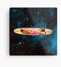 Pleiadian Surfer Metal Print