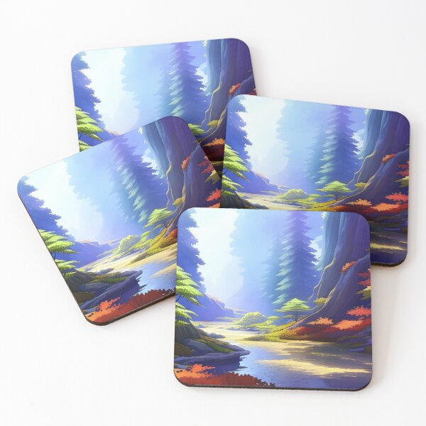 Item preview, Misty Forest, watercolor 2, Ai Generated Art  designed and sold by ACC .