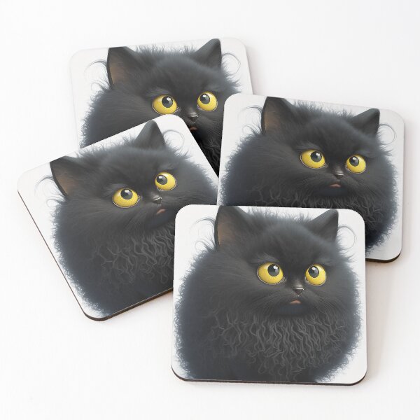 Item preview, Black Cat Fluff V3 designed and sold by GummywormDesign.