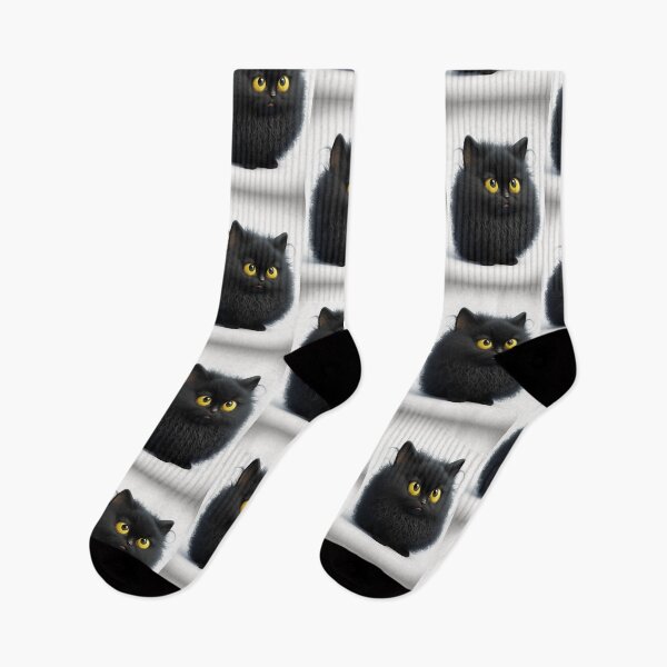 Item preview, Black Cat Fluff V3 designed and sold by GummywormDesign.