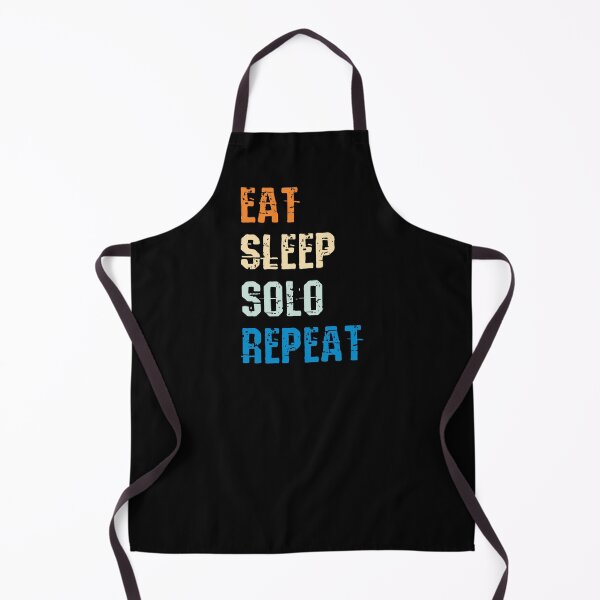 Item preview, Eat Sleep Solo Repeat Gift for Solo gamers designed and sold by Luxury-Outfits.
