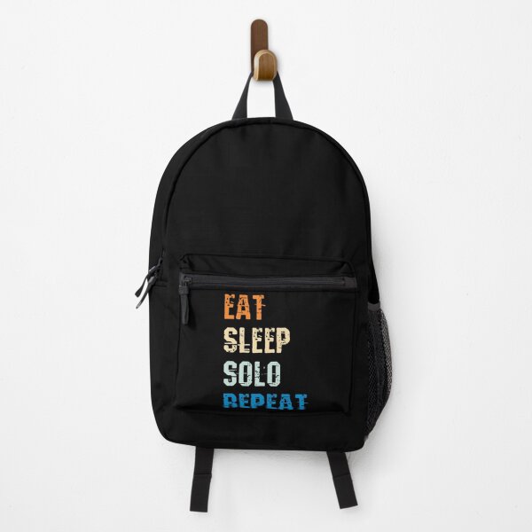 Item preview, Eat Sleep Solo Repeat Gift for Solo gamers designed and sold by Luxury-Outfits.