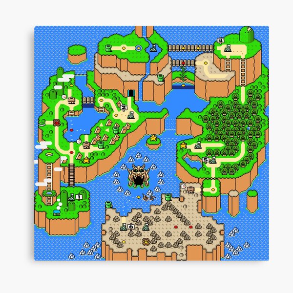 Item preview, World Map (SMW) designed and sold by Abel T.