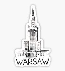 Warsaw Poland Sticker