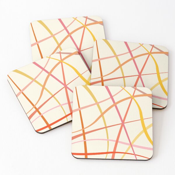 Item preview, Colorful abstract wavy lines designed and sold by BattaAnastasia.
