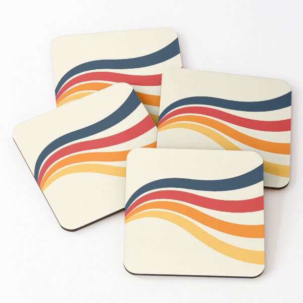 Item preview, Colorful retro waves design designed and sold by BattaAnastasia.