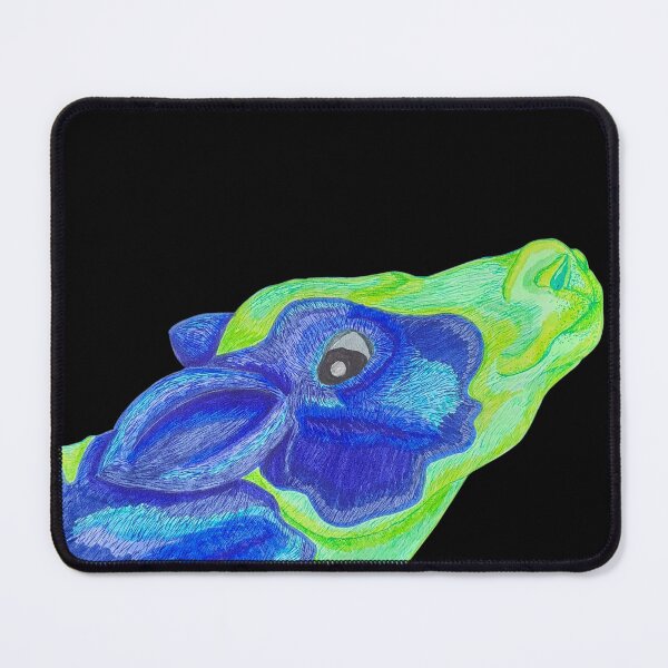 Item preview, Bright Neon Happy Cow designed and sold by DaughertyDraws.