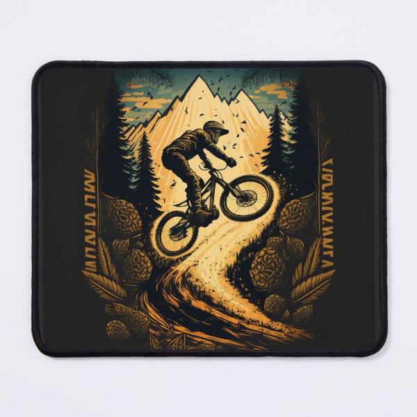 Item preview, MTB Mountain Bike Downhill at National Park  designed and sold by MotivStyle.