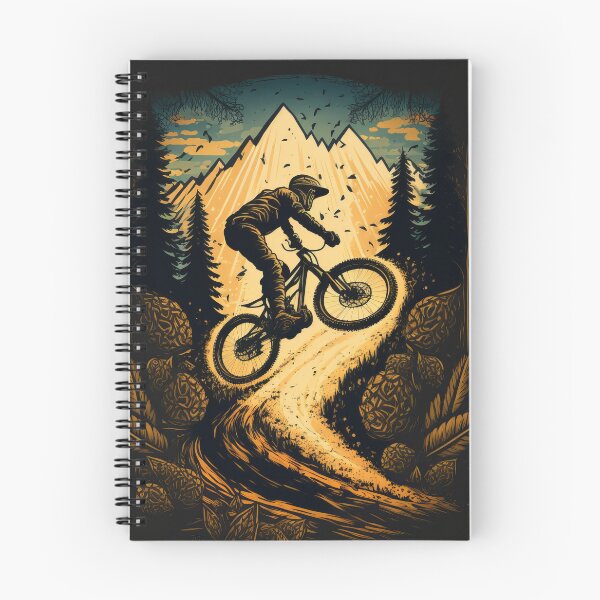 Artikelvorschau, MTB Mountainbike Downhill im Nationalpark entworfen und verkauft von MotivStyle.