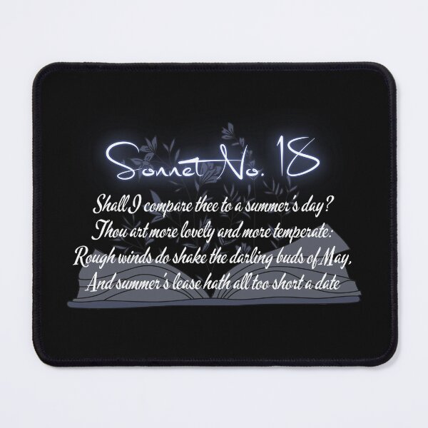Item preview, Shakespeare Sonnet No. 18 designed and sold by AR-Daydreams.
