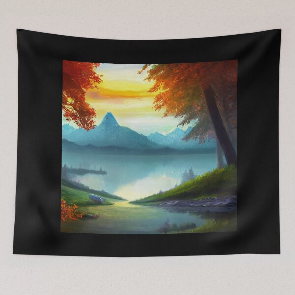 Item preview, Mountain Lake Forest 17 - Throw Pillows and Prints.  designed and sold by ScatterHub.