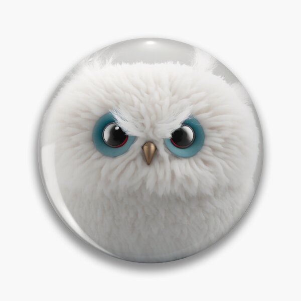 Item preview, Angry Owl Fluff designed and sold by GummywormDesign.