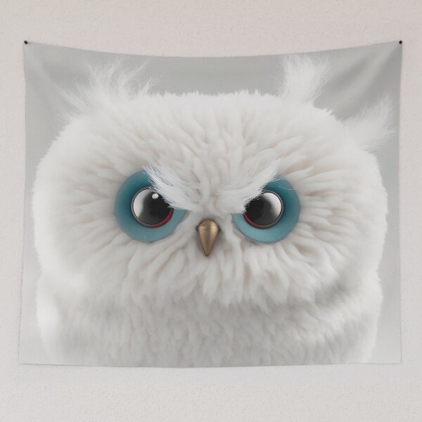 Item preview, Angry Owl Fluff designed and sold by GummywormDesign.