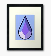 Holly Blue Agate Framed Print