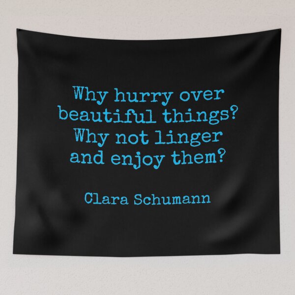 Item preview, Clara Schumann - composer quotes - beautiful things  designed and sold by Inspirationmotivation.
