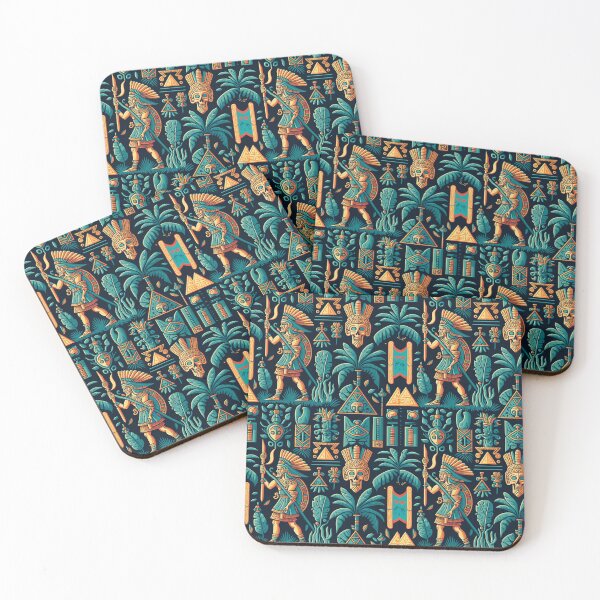 Item preview, Ancient Mayan Repeating Pattern Incan Streetwear PART II designed and sold by StreetGlory.