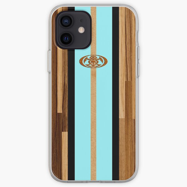 Rocky Point Hawaiian planche de surf en faux bois - Aqua Coque souple iPhone