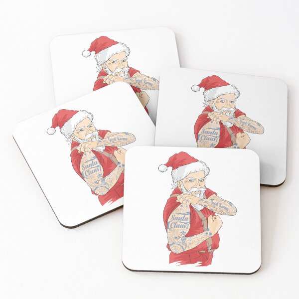Item preview, Santa Tattoo designed and sold by TADYSHOP.