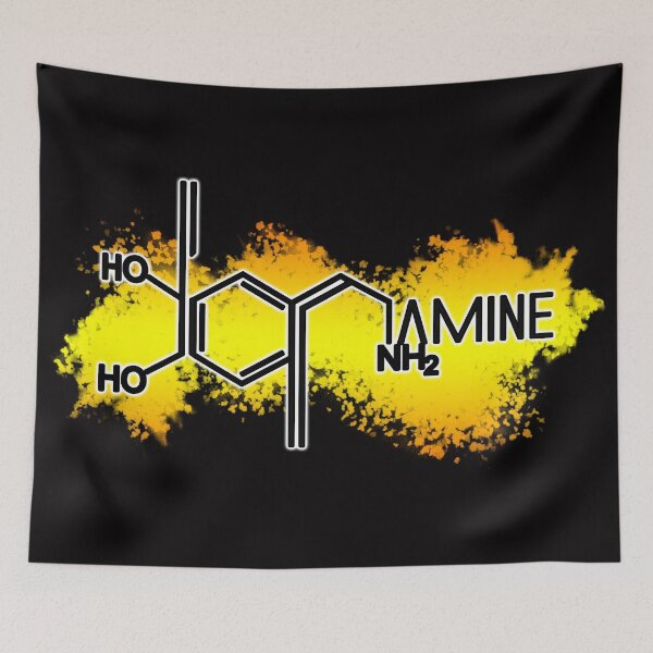 Item preview, science biology DOPAMINE - molecule of pleasure designed and sold by TheMWorld.