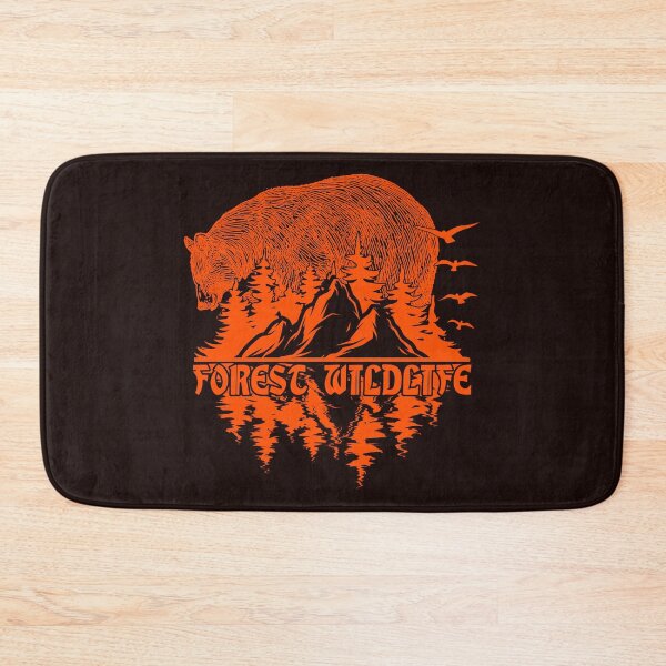 Item preview, Forest Wildlife - Bear (Orange) designed and sold by TextAndVectors.