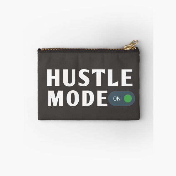 Item preview, HUSTLE MODE ON - Side hustle/ Entrepreneurship/ start up/ Motivational Business quotes  designed and sold by Fus-art94.