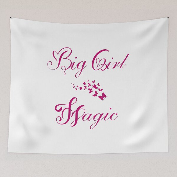 Item preview, Big Girl Magic-White Background  designed and sold by Trendi61.