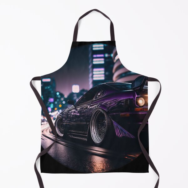 Item preview, JDM Japanese Car Tokyo Midnight Cyberpunk Night Scene designed and sold by Jozzabazza.