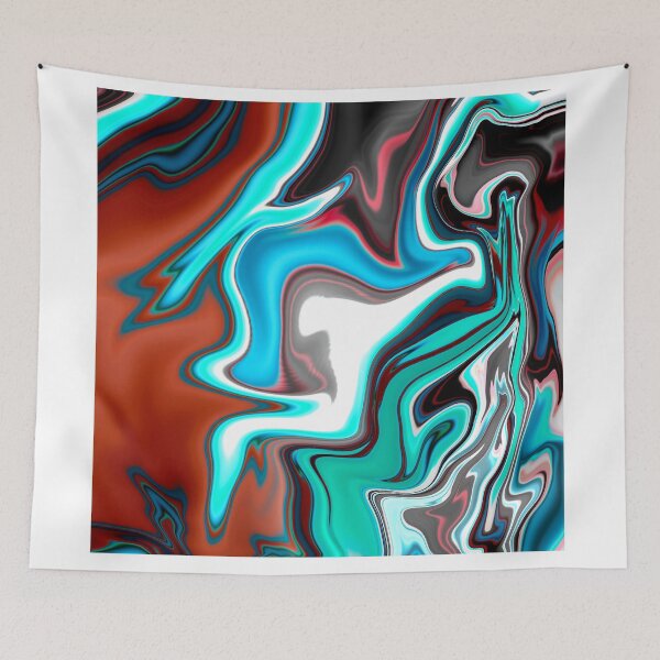 Item preview, Fluid Abstract Pattern 1845 designed and sold by Holidays77.