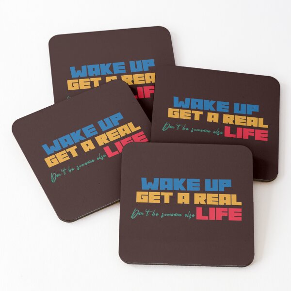 Item preview, Wake up get a real life designed and sold by OneShirt99.