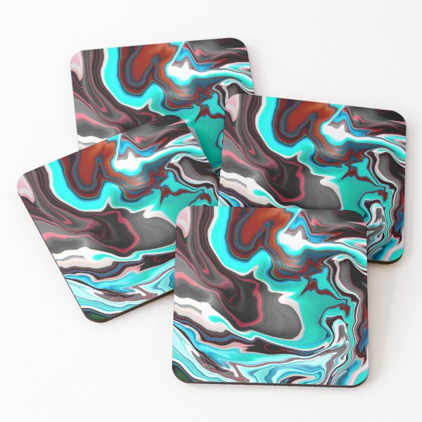 Item preview, Fluid Abstract Pattern 1846 designed and sold by Holidays77.