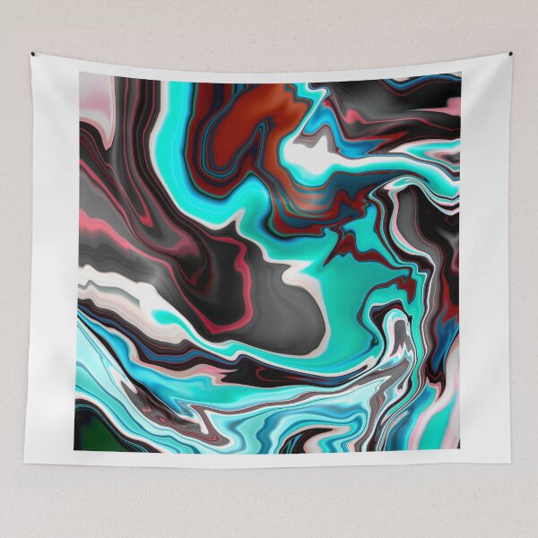 Item preview, Fluid Abstract Pattern 1846 designed and sold by Holidays77.