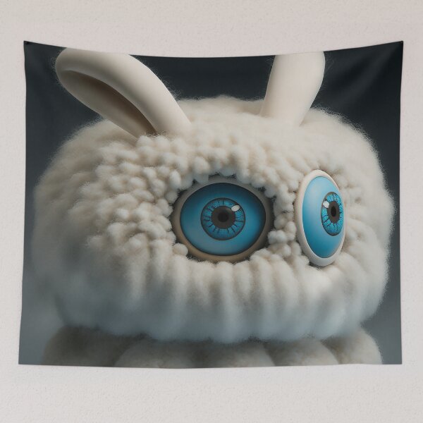 Item preview, Fuzz Bunny Fluff designed and sold by GummywormDesign.