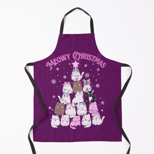 Item preview, Meowy Catmas Cat Christmas Tree Xmas Girls Boys Funny Santa designed and sold by FunnyFreak.