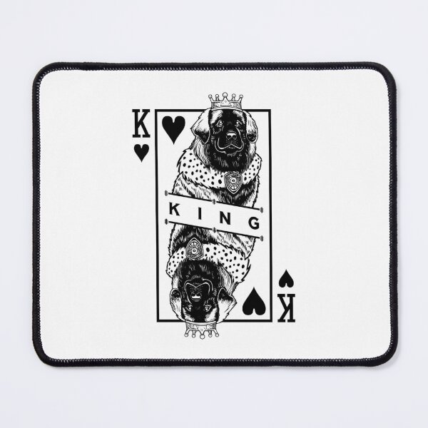 Item preview, Leonberger King Of Hearts Funny Leo Dog Lover Pop Art designed and sold by GrandeDuc.