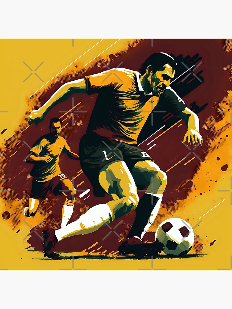 Ai Generated Vector Art Soccer Poster For Sale By Bogoai Redbubble Ai Generated Vector Art Soccer Poster For Sale By Bogoai Redbubble