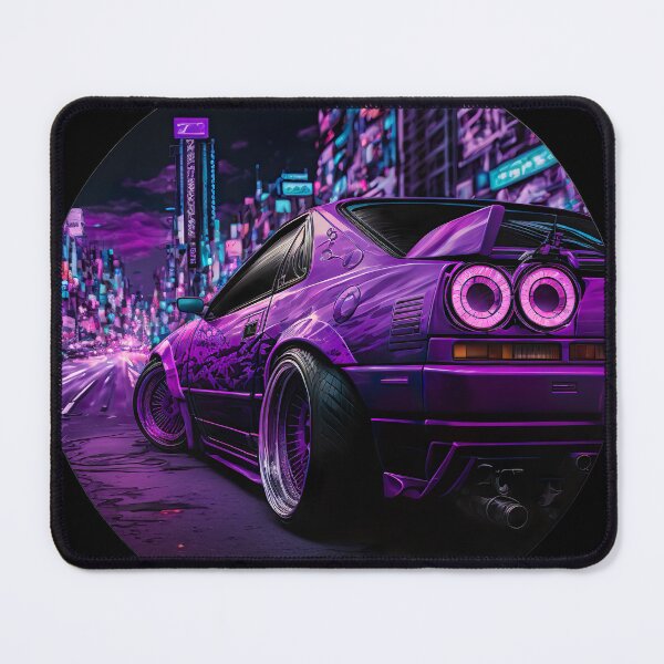 Item preview, JDM Japanese Car Tokyo Midnight Cyberpunk Night Scene  designed and sold by Jozzabazza.