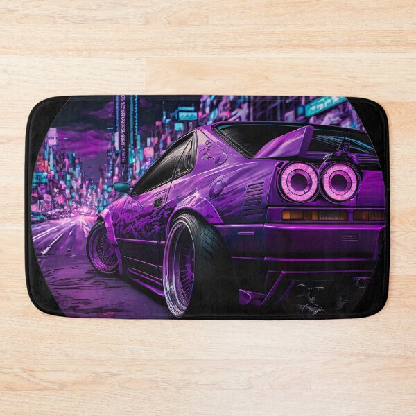 Item preview, JDM Japanese Car Tokyo Midnight Cyberpunk Night Scene  designed and sold by Jozzabazza.