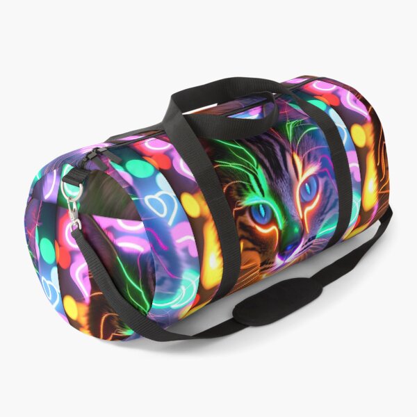 Item preview, Neon Cat - Modern Digital Art designed and sold by Ai-michiart.