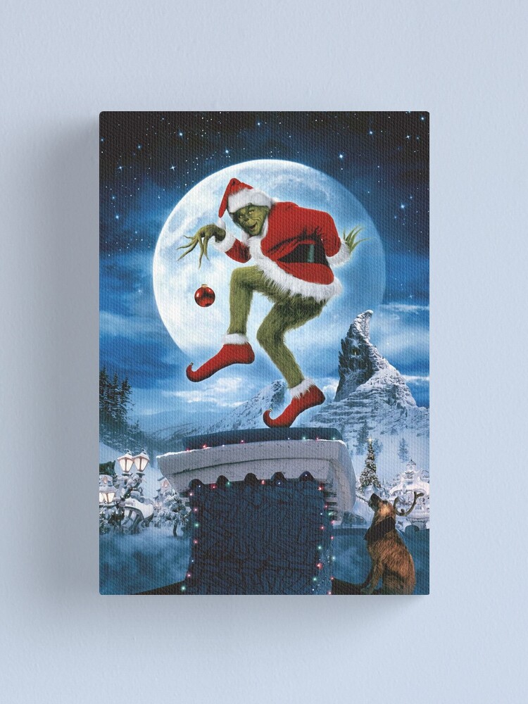 How the Grinch stole Christmas Canvas Print for Sale by