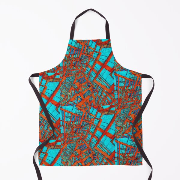 Item preview, Abstract Red and Blue Architecture designed and sold by marrellin.