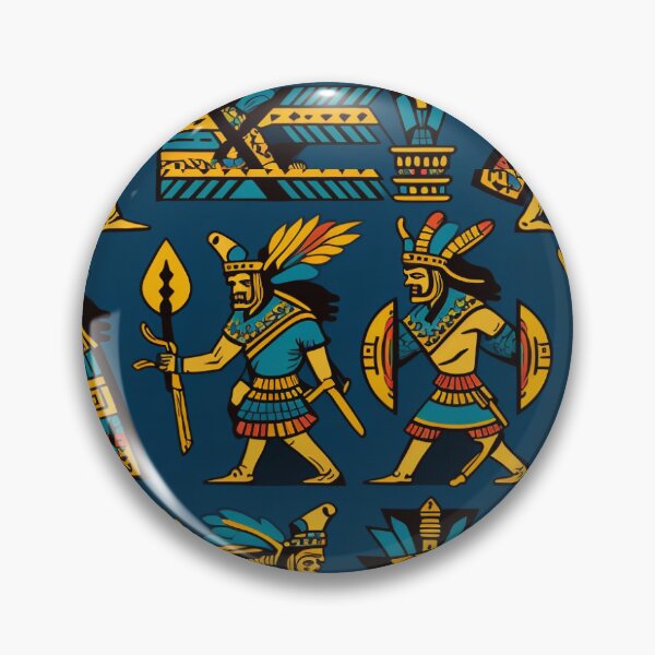 Item preview, Ancient Mayan Repeating Pattern Incan Streetwear PART III designed and sold by StreetGlory.
