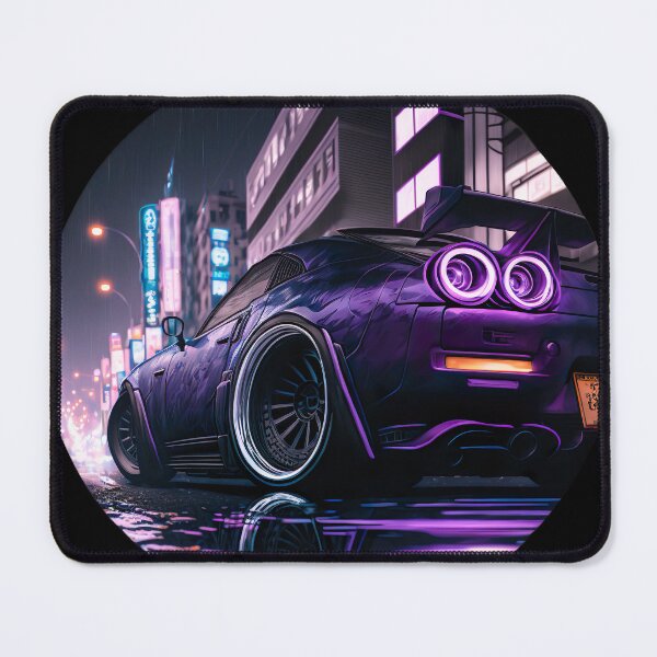 Item preview, JDM Japanese Car Tokyo Midnight Cyberpunk Night Scene  designed and sold by Jozzabazza.