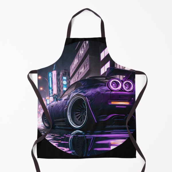 Item preview, JDM Japanese Car Tokyo Midnight Cyberpunk Night Scene designed and sold by Jozzabazza.
