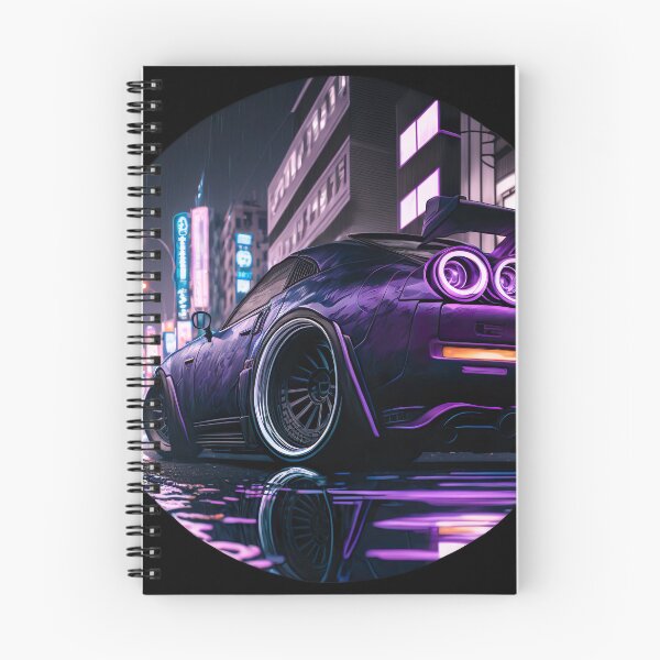 Item preview, JDM Japanese Car Tokyo Midnight Cyberpunk Night Scene  designed and sold by Jozzabazza.