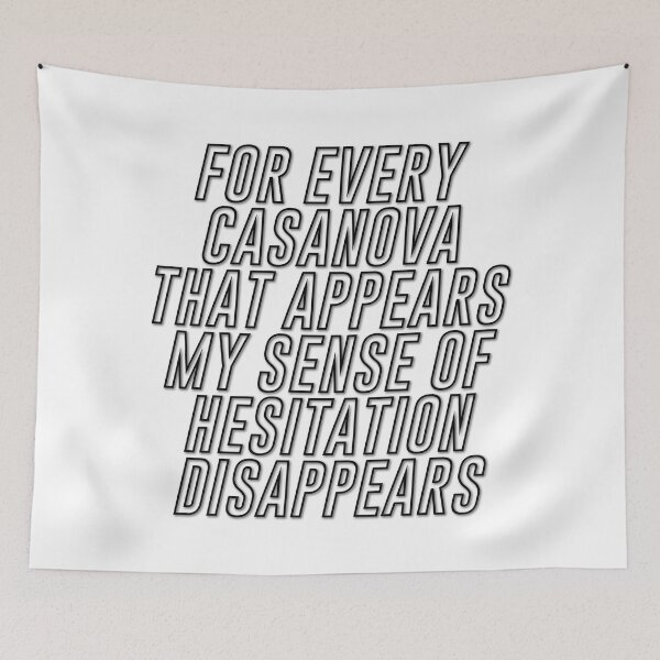 Item preview, Sense of hesitation (black) designed and sold by didijuca.