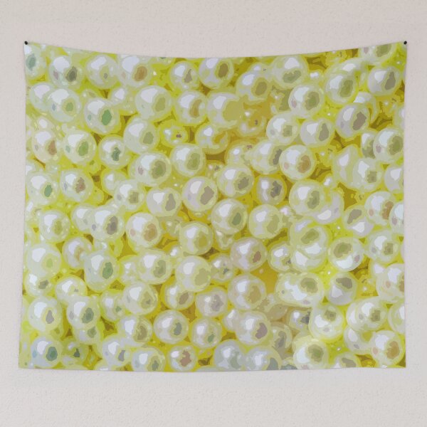Item preview, Sunny Yellow Pearl Pile designed and sold by janraydesigns.