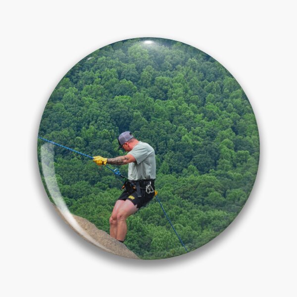 Item preview, Rappelling Mount Yonah designed and sold by LisaWootenPhoto.
