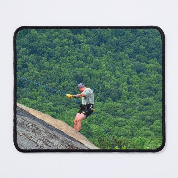 Item preview, Rappelling Mount Yonah designed and sold by LisaWootenPhoto.